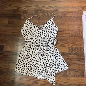 Leopard romper!!